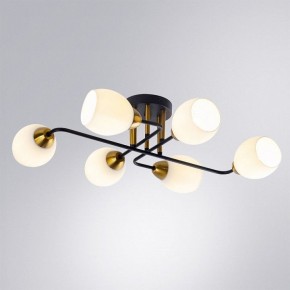 Потолочная люстра Arte Lamp Andrea A8141PL-6BK в Камышлове - kamyshlov.ok-mebel.com | фото 2