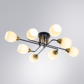 Потолочная люстра Arte Lamp Andrea A8141PL-8BK в Камышлове - kamyshlov.ok-mebel.com | фото 2