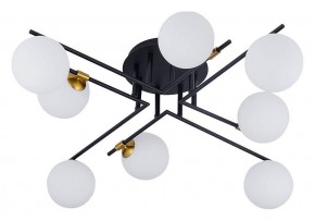 Потолочная люстра Arte Lamp Gemini A2243PL-8BK в Камышлове - kamyshlov.ok-mebel.com | фото
