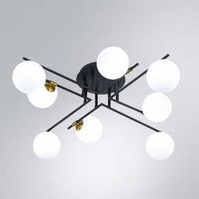 Потолочная люстра Arte Lamp Gemini A2243PL-8BK в Камышлове - kamyshlov.ok-mebel.com | фото 2