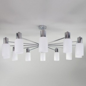 Потолочная люстра Eurosvet Vegga 70160/12 хром Smart в Камышлове - kamyshlov.ok-mebel.com | фото