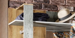 Прихожая Кензо (крафт/бетон) вешалка+шкаф в Камышлове - kamyshlov.ok-mebel.com | фото 6
