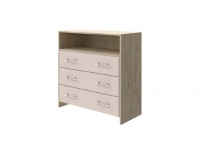 PROxSON Комод Varna (ЛДСП Бунратти+ткань Бунратти/Ultra Суфле) 90x40 в Камышлове - kamyshlov.ok-mebel.com | фото