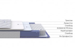 PROxSON Матрас Active Duo S/F (Ткань Трикотаж Эко) 140x200 в Камышлове - kamyshlov.ok-mebel.com | фото 2