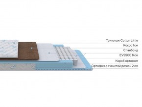 PROxSON Матрас Медвежонок (Cotton Little PROSON) 60x140 в Камышлове - kamyshlov.ok-mebel.com | фото 2