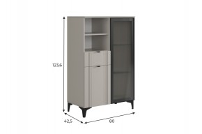 РИЧ Комод 2 со стеклом в Камышлове - kamyshlov.ok-mebel.com | фото 2