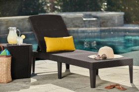 Шезлонг Джайпур (Jaipur Sun lounger) виски-коричневый в Камышлове - kamyshlov.ok-mebel.com | фото 3