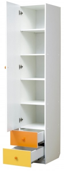 Шкаф 1-но дверный с ящиками Радуга (400) в Камышлове - kamyshlov.ok-mebel.com | фото 2