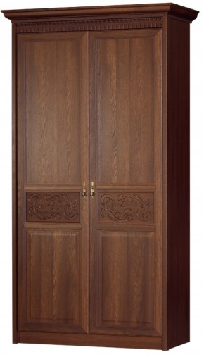 Шкаф 2-х дверный с полками ДСП №181 "Лючия" Дуб оксфорд в Камышлове - kamyshlov.ok-mebel.com | фото
