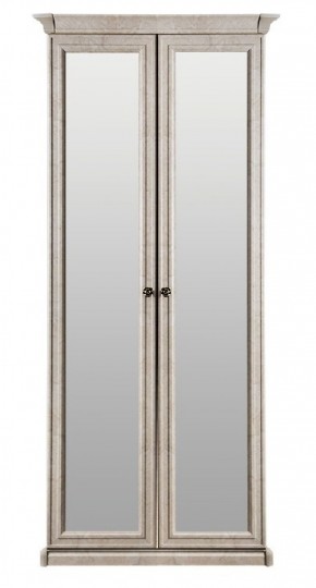 Шкаф 2-х створчатый с Зеркалом Афина (крем корень) в Камышлове - kamyshlov.ok-mebel.com | фото