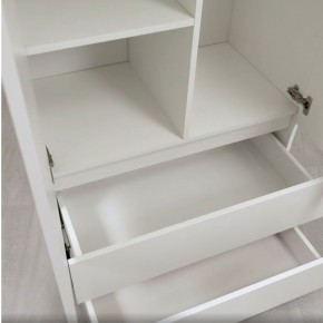 Шкаф 2-х створчатый Симпл ШК-03 (белый) в Камышлове - kamyshlov.ok-mebel.com | фото 6