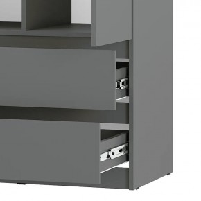 Шкаф 2-х створчатый Симпл ШК-03 (графит) в Камышлове - kamyshlov.ok-mebel.com | фото 9