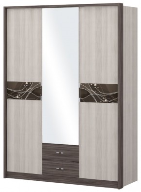 Шкаф 3-х дверный с зеркалом Шк68.2 МС Николь в Камышлове - kamyshlov.ok-mebel.com | фото