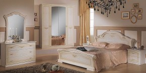 Шкаф 4-х дверный с зеркалами (08.244) Ирина (беж) в Камышлове - kamyshlov.ok-mebel.com | фото 3