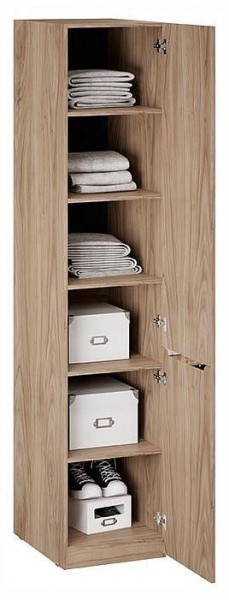 Шкаф для белья Глосс СМ-319.07.002 в Камышлове - kamyshlov.ok-mebel.com | фото 2