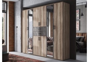 Шкаф для белья Паркинс в Камышлове - kamyshlov.ok-mebel.com | фото 3