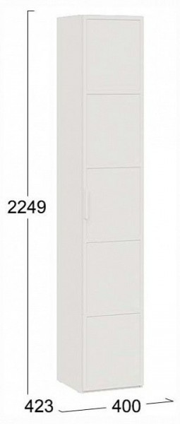 Шкаф для белья Стелла Исп.2 в Камышлове - kamyshlov.ok-mebel.com | фото 4