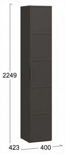 Шкаф для белья Стелла Исп.2 в Камышлове - kamyshlov.ok-mebel.com | фото 4
