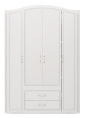 Шкаф для одежды 4-х дв.с ящиками Виктория 2 без зеркал в Камышлове - kamyshlov.ok-mebel.com | фото