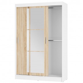Шкаф-купе Денвер ШКК-03 (белый/сонома) в Камышлове - kamyshlov.ok-mebel.com | фото 3