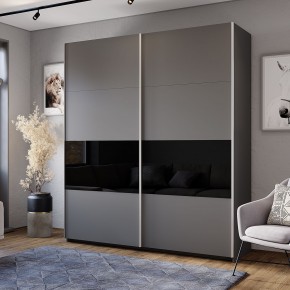 Шкаф-купе Харви ШКК-10 (графит) в Камышлове - kamyshlov.ok-mebel.com | фото