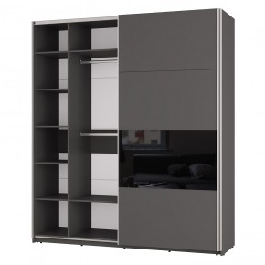 Шкаф-купе Харви ШКК-10 (графит) в Камышлове - kamyshlov.ok-mebel.com | фото 2