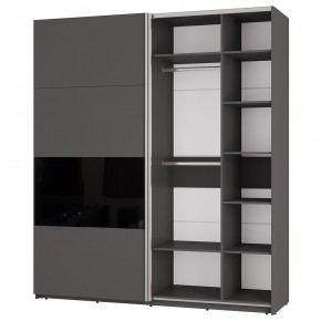 Шкаф-купе Харви ШКК-10 (графит) в Камышлове - kamyshlov.ok-mebel.com | фото 3