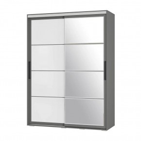 Шкаф-купе Крафт-6 1.6 м ШКК-06 (графит) в Камышлове - kamyshlov.ok-mebel.com | фото 3