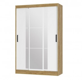 Шкаф-купе Тайм ШКК-03 (крафт/белый) в Камышлове - kamyshlov.ok-mebel.com | фото