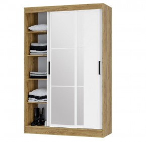 Шкаф-купе Тайм ШКК-03 (крафт/белый) в Камышлове - kamyshlov.ok-mebel.com | фото 3