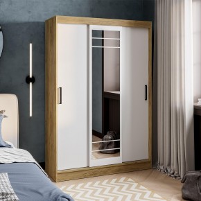 Шкаф-купе Тео ШКК-02 (крафт/белый) в Камышлове - kamyshlov.ok-mebel.com | фото