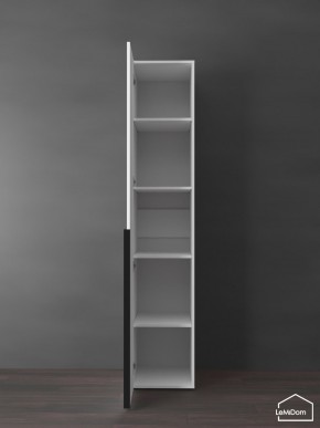 Шкаф Linnea MHR-1-2 2050х400х510 (Белый-М 11.1.1) в Камышлове - kamyshlov.ok-mebel.com | фото 4