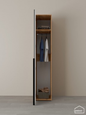 Шкаф Linnea MHR-1 2050х400х510 (ДВ-М 11.1.25) в Камышлове - kamyshlov.ok-mebel.com | фото 4