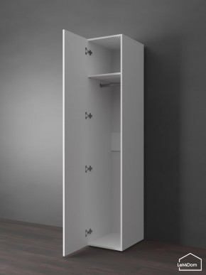 Шкаф Linnea MHR-1PO 2050х400х510 (Белый-М 11.1.2) в Камышлове - kamyshlov.ok-mebel.com | фото 4