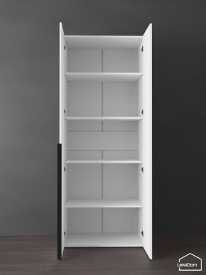 Шкаф Linnea MHR-2-2 2050х800х510 (Белый-М 11.1.2) в Камышлове - kamyshlov.ok-mebel.com | фото 4