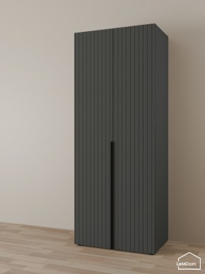 Шкаф Linnea MHR-2 2050х800х510 (Графит-М 11.1.25) в Камышлове - kamyshlov.ok-mebel.com | фото
