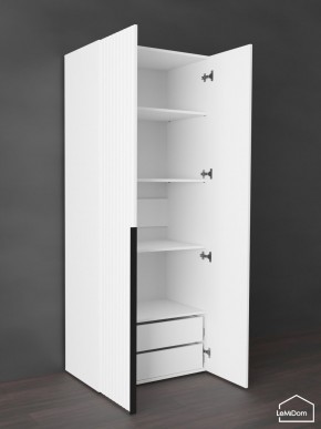 Шкаф Linnea MHR-2-4 2050х800х510 (Белый-М 11.1.2) в Камышлове - kamyshlov.ok-mebel.com | фото 6