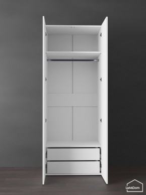 Шкаф Linnea MHR-2PO-3 2050х800х510 (Белый-М 11.1.2) в Камышлове - kamyshlov.ok-mebel.com | фото 4