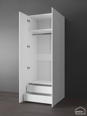 Шкаф Linnea MHR-2PO-3 2050х800х510 (Белый-М 11.1.2) в Камышлове - kamyshlov.ok-mebel.com | фото 5