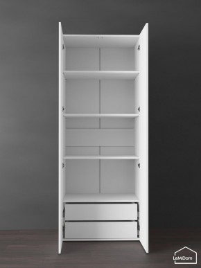 Шкаф Linnea MHR-2PO-4 2050х800х510 (Белый-М 11.1.2) в Камышлове - kamyshlov.ok-mebel.com | фото 5