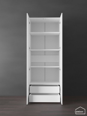 Шкаф Linnea MHR-2PO-4 2050х800х510 (Белый-М 11.1.2) в Камышлове - kamyshlov.ok-mebel.com | фото 6