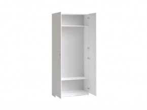 Шкаф МАКС двухстворчатый, цвет белый в Камышлове - kamyshlov.ok-mebel.com | фото 2