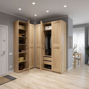 Шкаф МАКС однодверный, цвет Дуб Сонома в Камышлове - kamyshlov.ok-mebel.com | фото 4