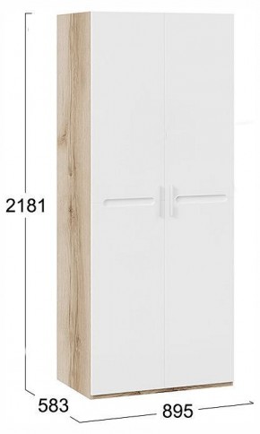 Шкаф платяной Фьюжн ТД-260.07.02 в Камышлове - kamyshlov.ok-mebel.com | фото 4