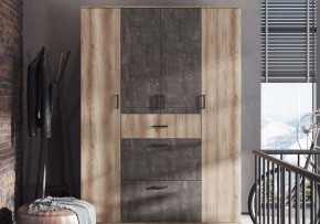 Шкаф платяной Паркинс в Камышлове - kamyshlov.ok-mebel.com | фото 4