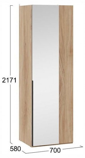 Шкаф платяной Порто СМ-393.07.007 в Камышлове - kamyshlov.ok-mebel.com | фото 4