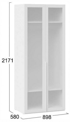 Шкаф платяной Порто СМ-393.07.009 в Камышлове - kamyshlov.ok-mebel.com | фото 3