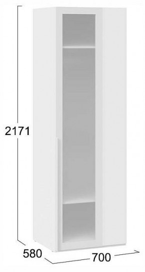 Шкаф платяной Порто СМ-393.07.011 в Камышлове - kamyshlov.ok-mebel.com | фото 4