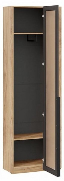 Шкаф платяной Порто СМ-393.07.233 в Камышлове - kamyshlov.ok-mebel.com | фото 2