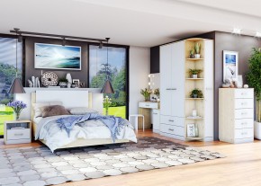 Шкаф "Милана" 2-х створчатый с 2 ящиками в Камышлове - kamyshlov.ok-mebel.com | фото 2